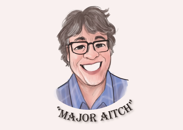 major aitch caricature band section
